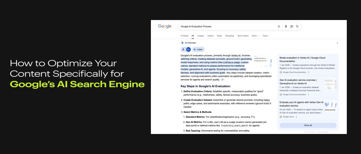 How to Optimize Your Content Specifically for Google's AI Search Engine